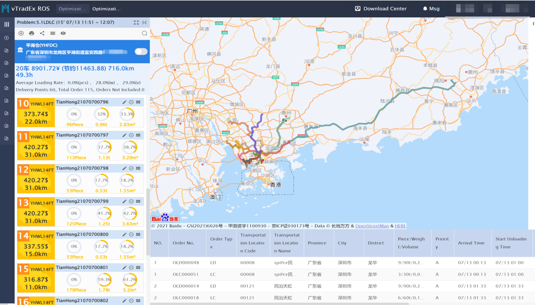 Route Plan and Mapview